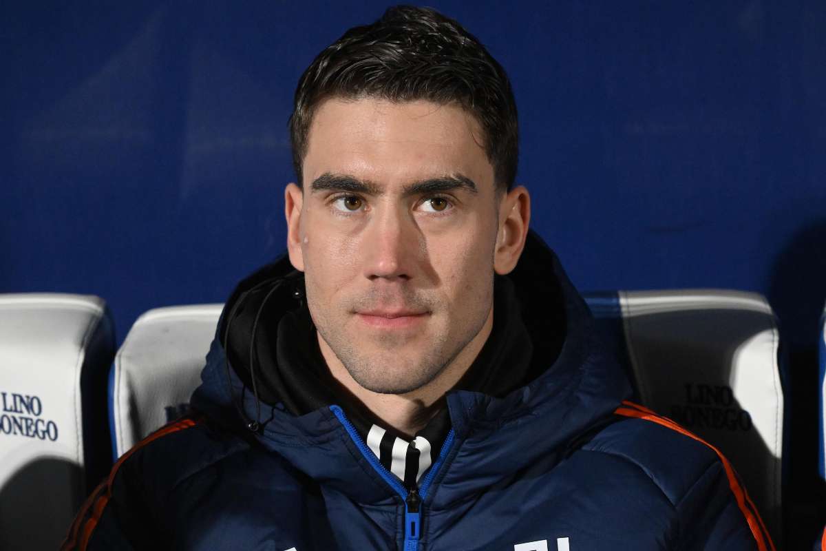 Dusan Vlahovic pensieroso
