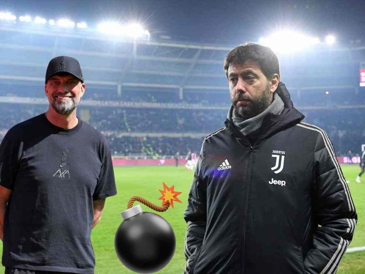 Jurgen Klopp e Andrea Agnelli 