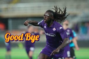 Moise Kean esulta dopo un gol