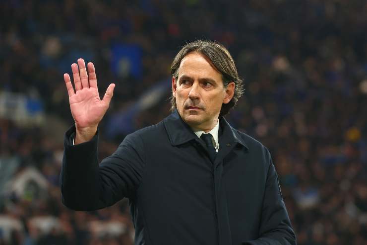Simone Inzaghi saluta