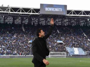 Thiago Motta al Gewiss Stadium di Bergamo
