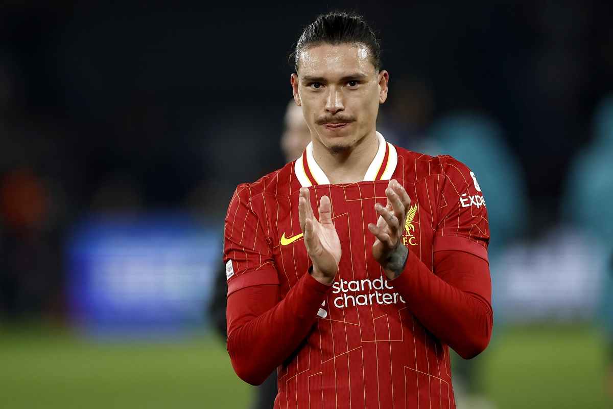 Darwin Nunez, centravanti del Liverpool