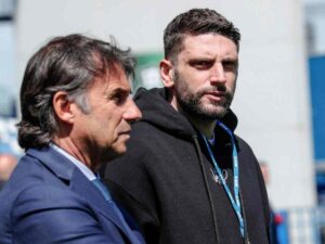 Domenico Berardi con Giovanni Carnevali