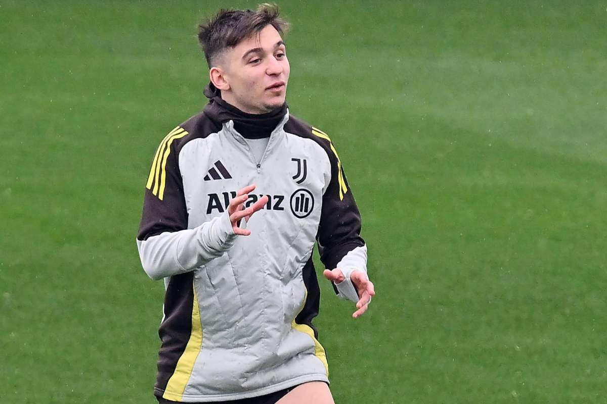 Francisco Conceiçao durante l'allenamento