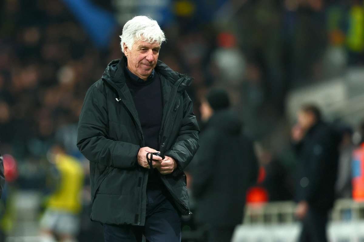 Gian Piero Gasperini a testa bassa
