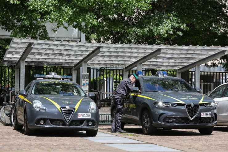 Pattuglie della Guardia di Finanza