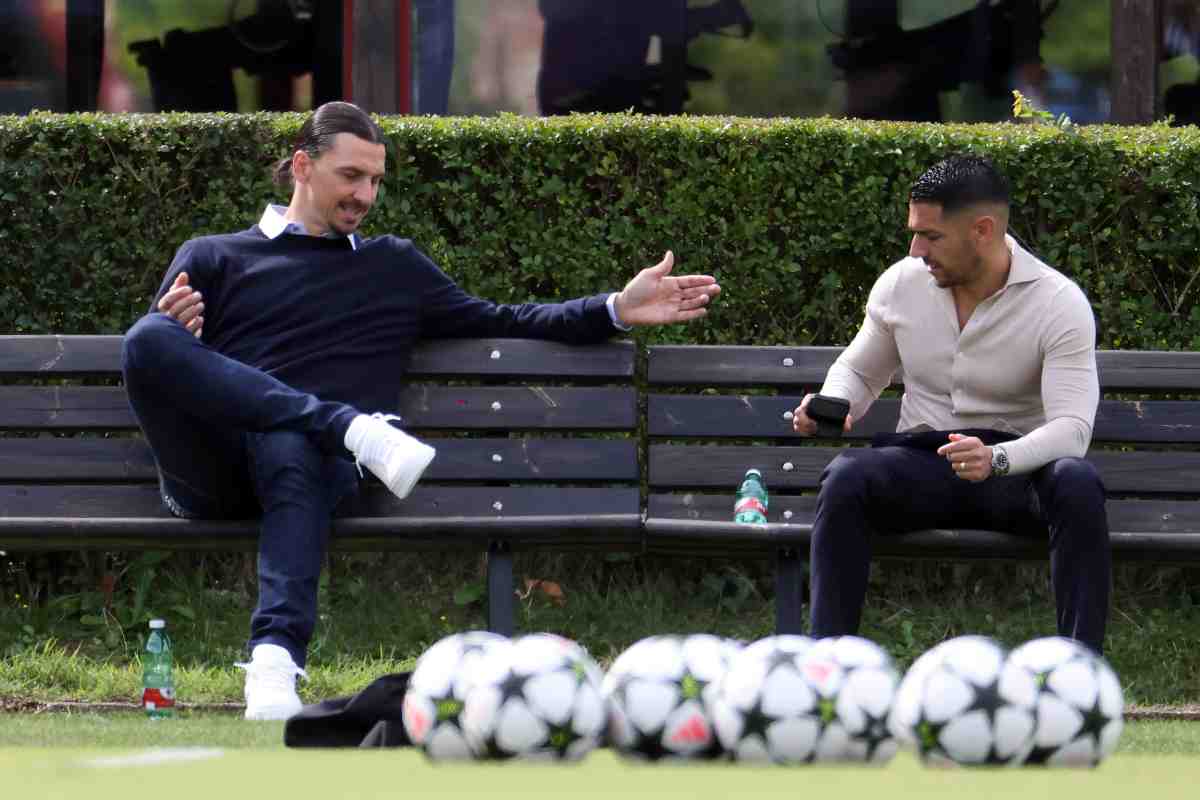 Zlatan Ibrahimovic e Geoffrey Moncada 