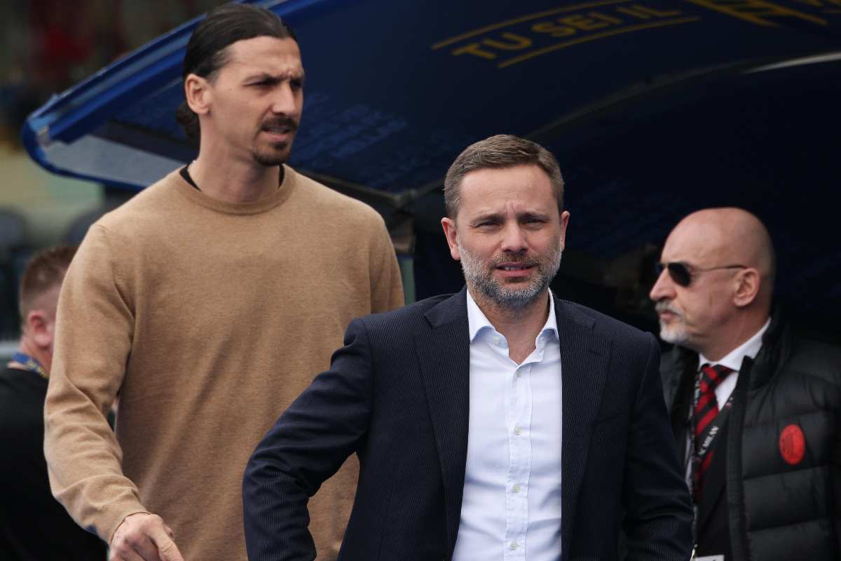 Ibrahimovic e Furlani osservano con attenzione