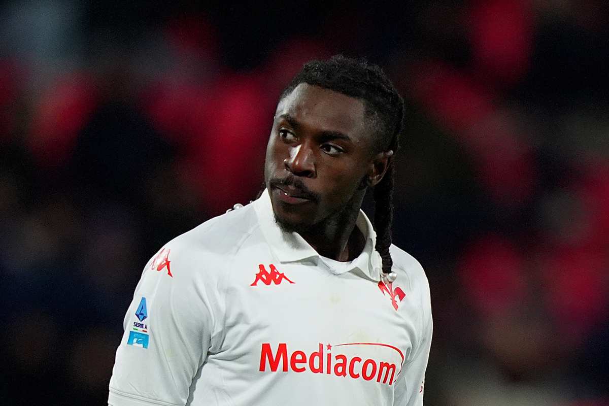Moise Kean in maglia Fiorentina