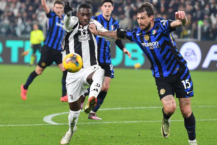 Kolo Muani contro l'Inter