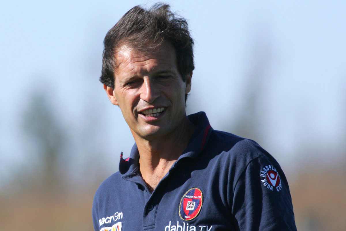 Massimiliano Allegri a Cagliari 