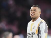 Kylian Mbappé crucciato