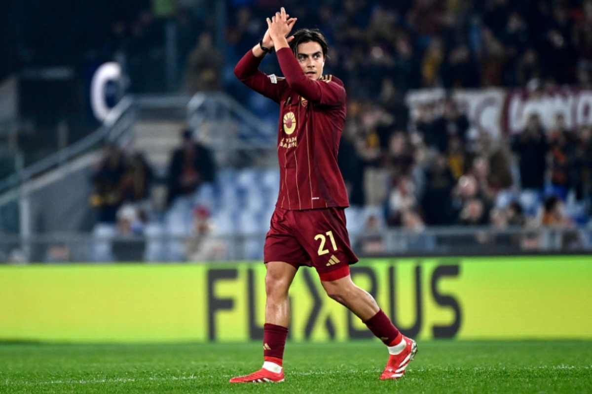 Paulo Dybala ringrazia il pubblico