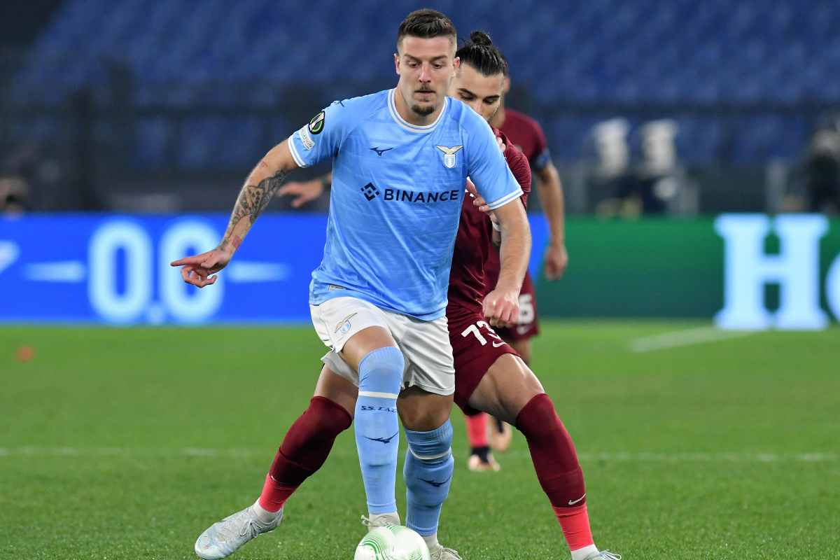 Sergej Milinkovic Savic ai tempi della Lazio