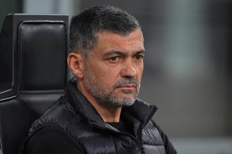 Sergio Conceiçao, sguardo perplesso
