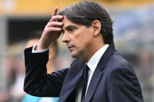 Simone Inzaghi preoccupato