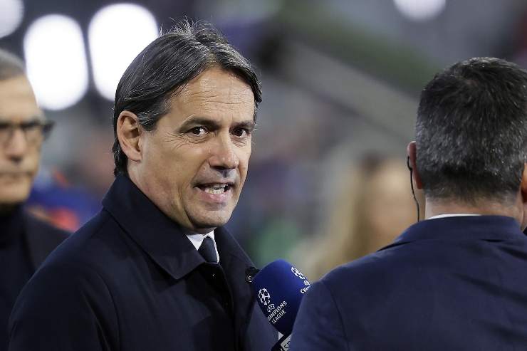 Simone Inzaghi sorride