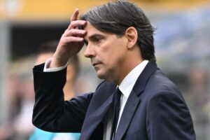 Simone Inzaghi perplesso