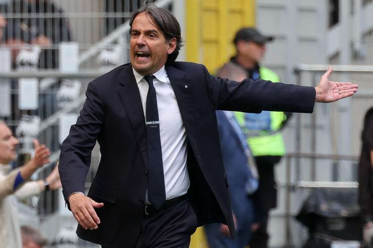 Simone Inzaghi urla