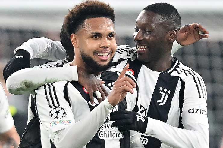 Weston McKennie esulta dopo un gol