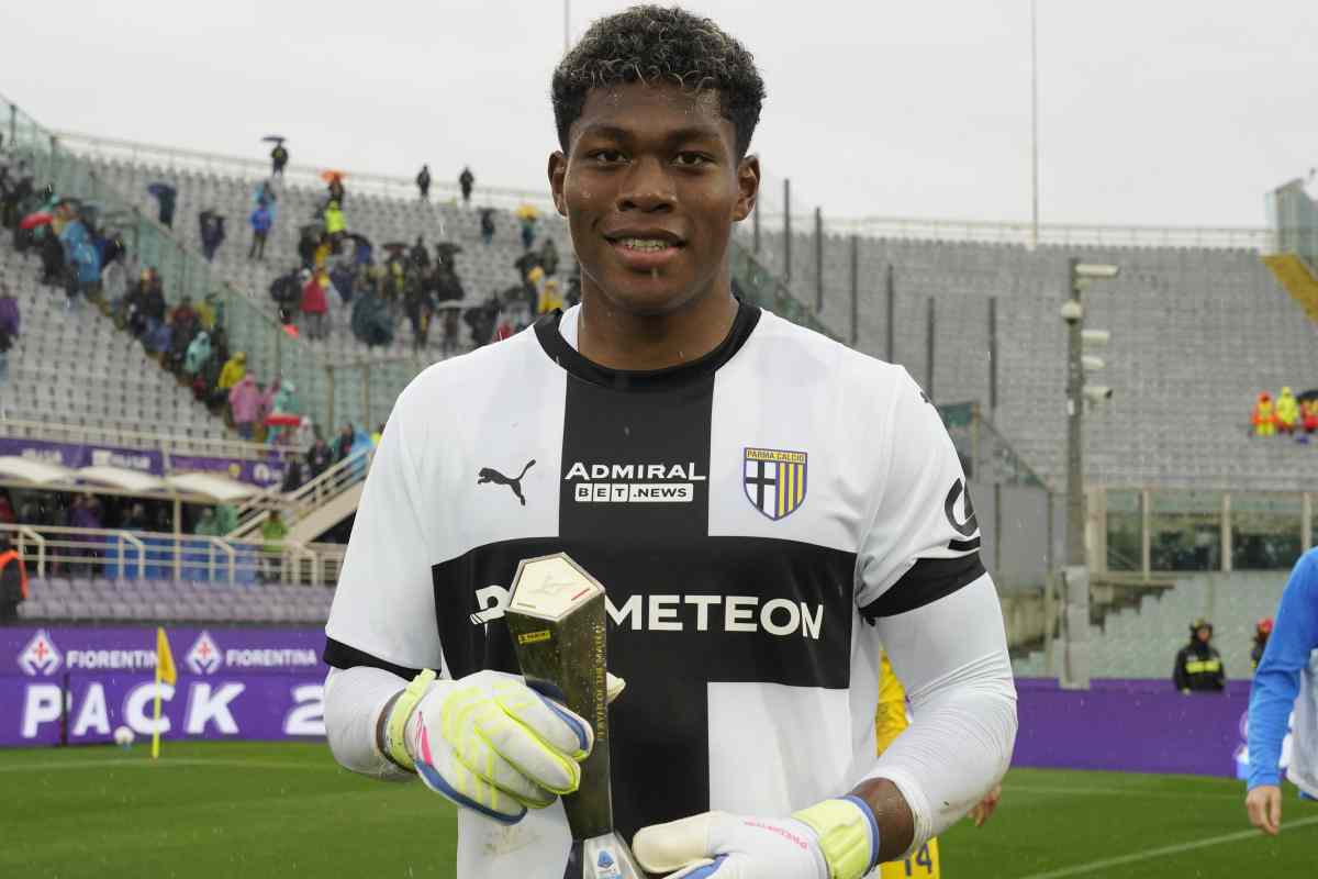 Zion Suzuki premiato come MVP di Fiorentina Parma