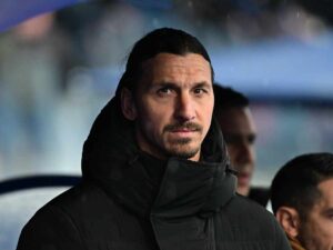 Zlatan Ibrahimovic in panchina