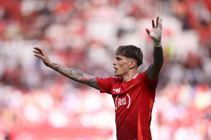 Alejandro Garnacho con lo United