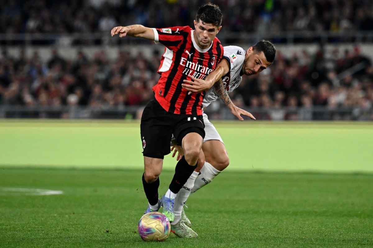 Christian Pulisic in azione