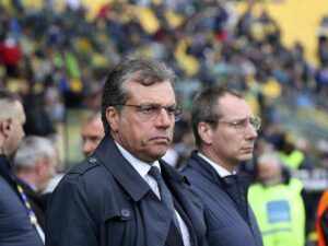 Cristiano Giuntoli arrabbiato