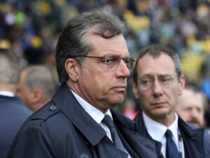 Cristiano Giuntoli preoccupato