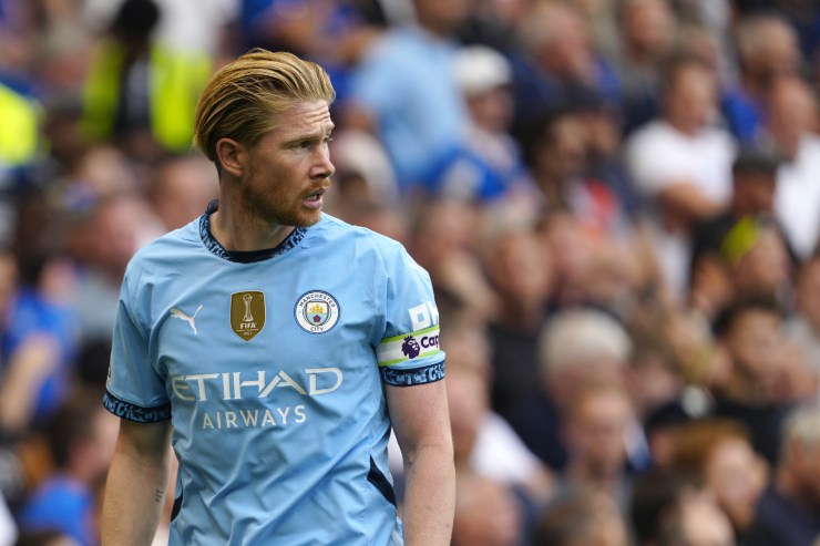 Kevin De Bruyne in campo