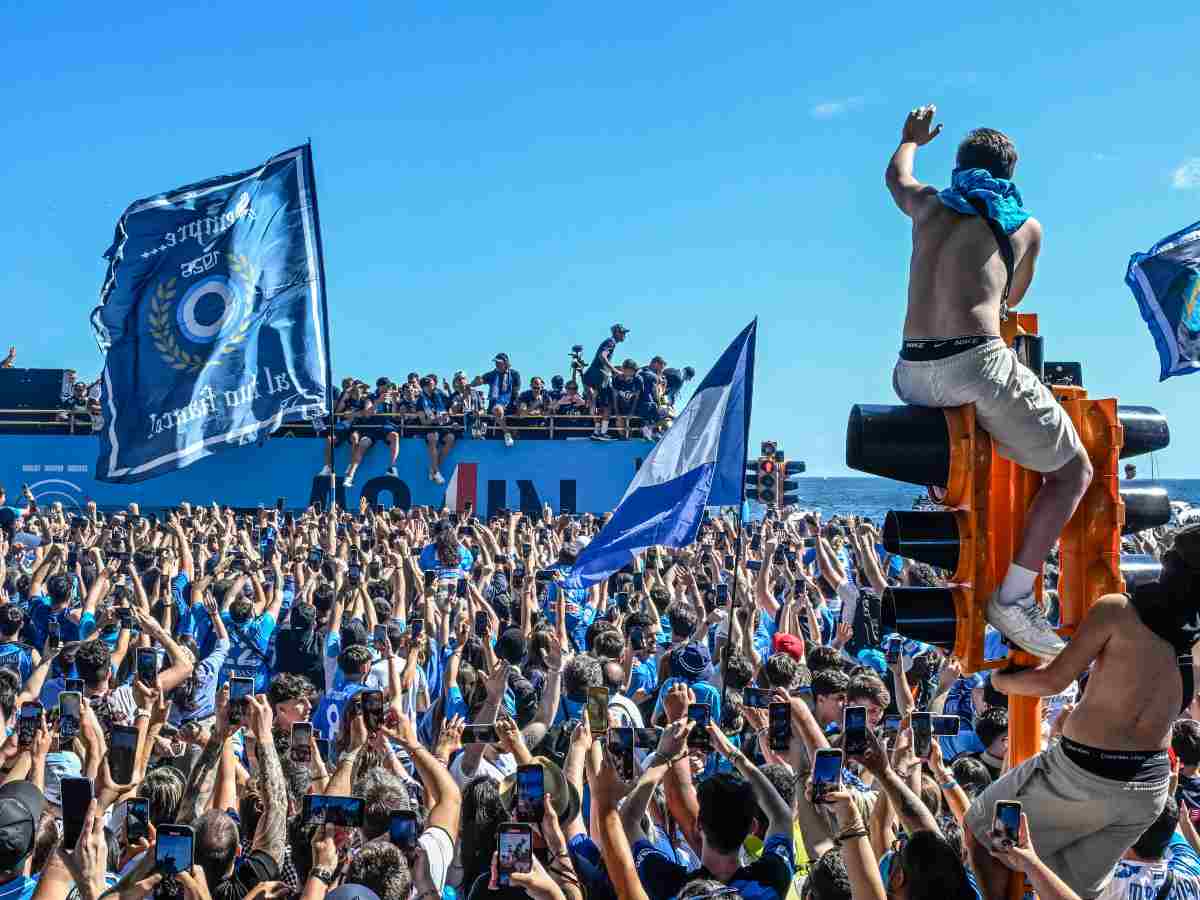 Festa scudetto del Napoli