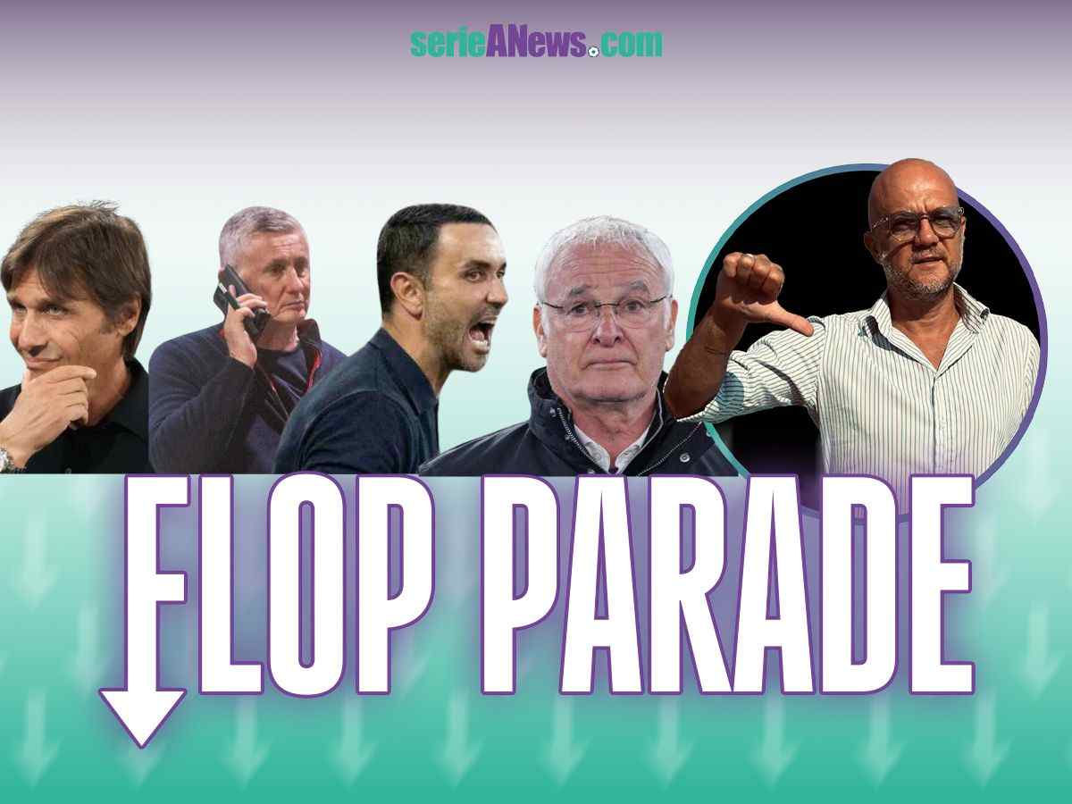 “Conte e la grande bruttezza, Ranieri come Mou, Pradè fuori luogo”: la FLOP PARADE di Camelio “Conte e la grande bruttezza, Ranieri come Mou, Pradè fuori luogo”: la FLOP PARADE di Camelio