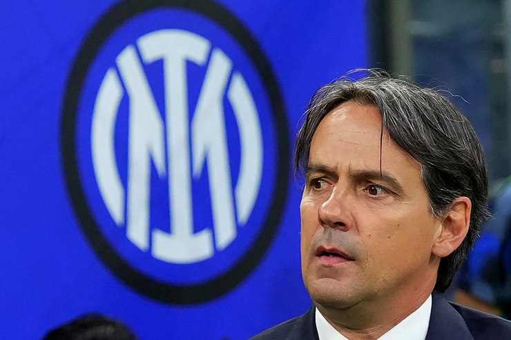 Simone Inzaghi in panchina