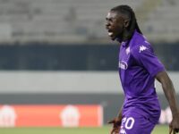 Moise Kean arrabbiato in campo