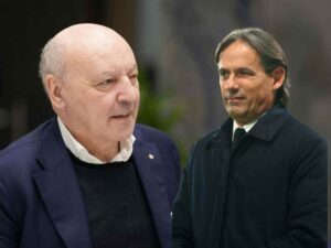 Beppe Marotta e Simone Inzaghi