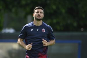 Orsolini si allena