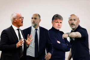Ranieri - Tudor - Baroni - Italiano