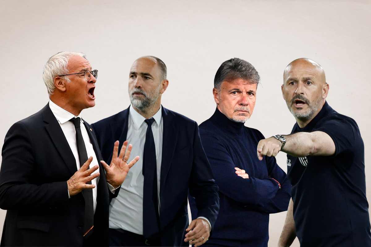 Ranieri - Tudor - Baroni - Italiano