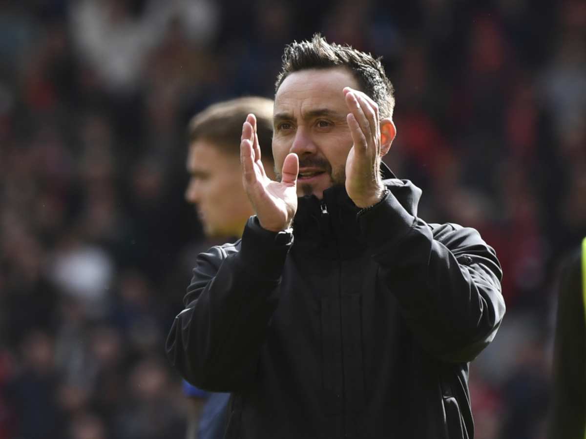 De Zerbi vince e saluta: c’è un’italiana, ma non è il Milan De Zerbi vince e saluta: c’è un’italiana, ma non è il Milan