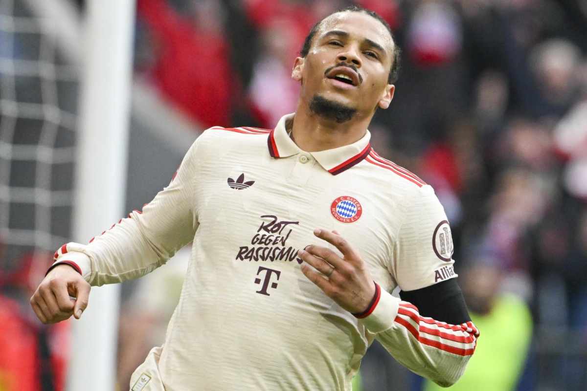 Leroy Sané in campo
