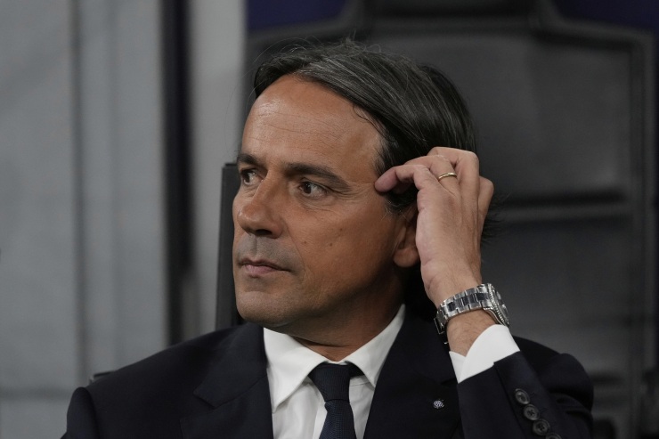 Simone Inzaghi in panchina