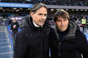 Simone Inzaghi ed Antonio Conte