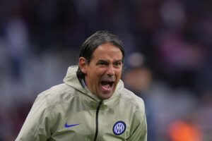 Simone Inzaghi urla di rabbia