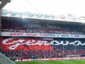 Coreografia dei Tifosi del Genoa