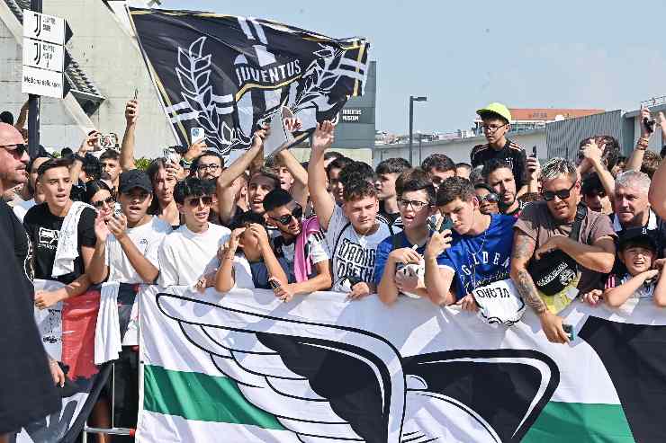 Tifosi Juventus in festa