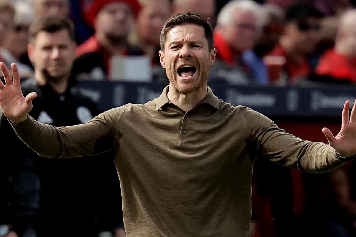 Xabi Alonso, allenatore del Bayer Leverkusen
