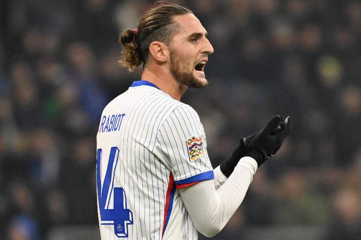 Adrien Rabiot con la maglia della Francia