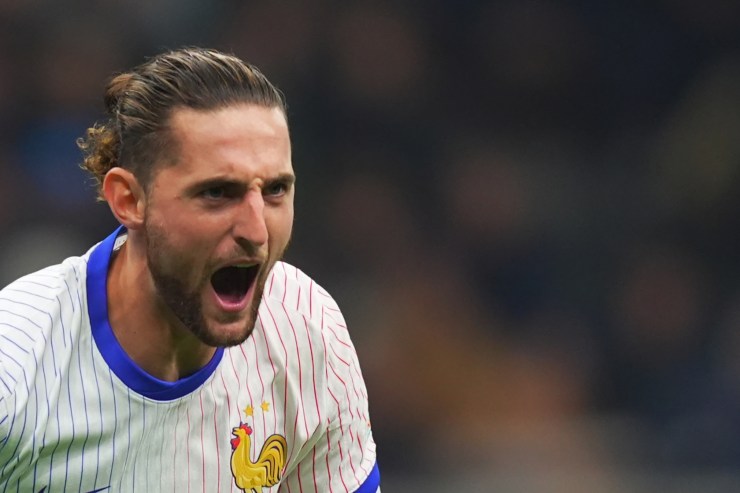 Adrien Rabiot esulta