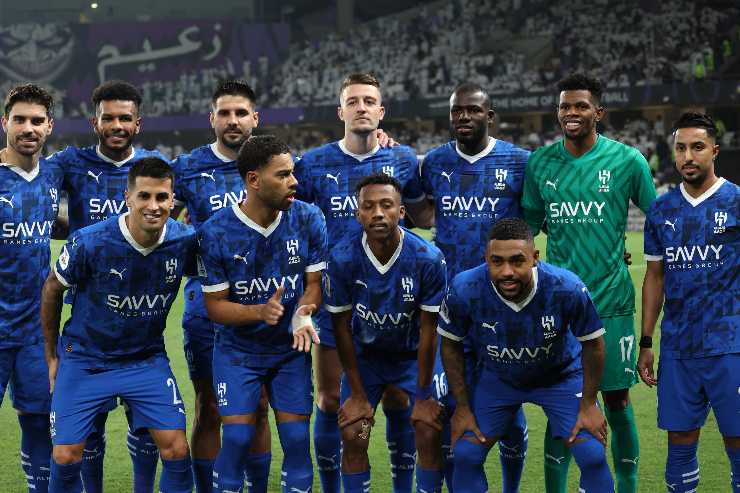 La squadra dell'Al Hilal